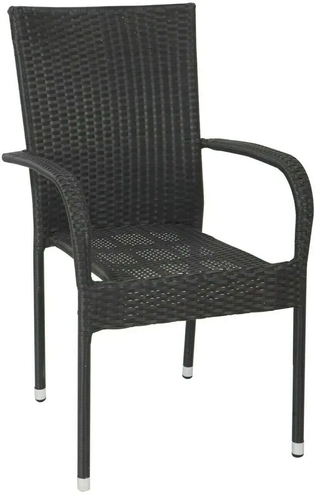 eoshop Jedálenská stolička HAITI Farba: čierna